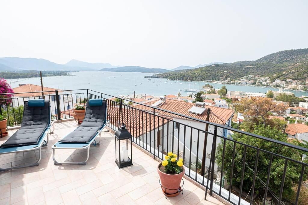 Villa Euphoria, Poros - Greece 포로스타운 외부 사진
